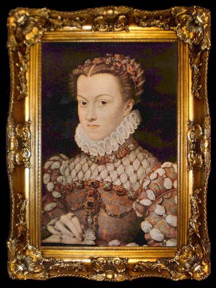 framed  Francois Clouet Elisabeth of Austria by Francois Clouet, ta009-2