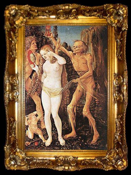 framed  Hans Baldung Grien Three Ages of Woman and Death 1510, ta009-2