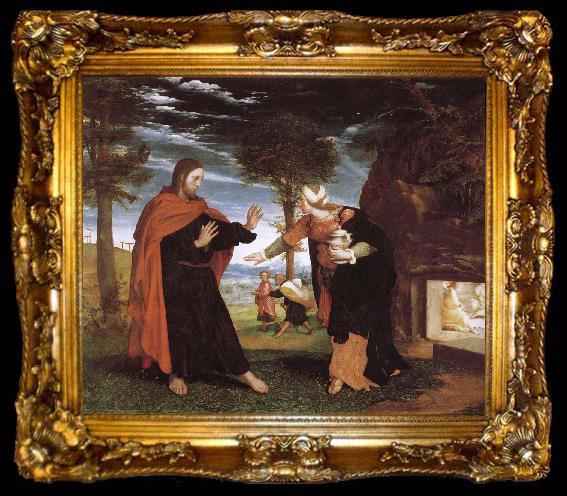 framed  Hans Holbein Do not touch me, ta009-2