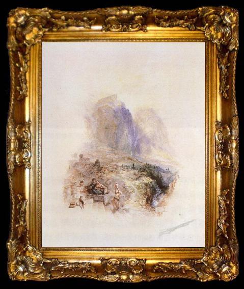 framed  Joseph Mallord William Turner Fountain, ta009-2
