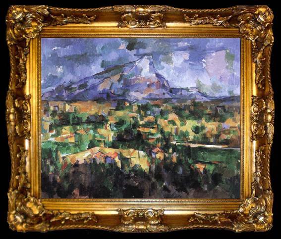 framed  Paul Cezanne mont sainte victoire, ta009-2