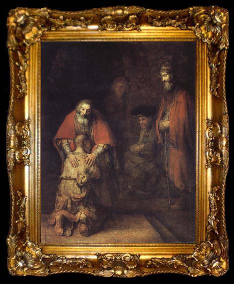 framed  Rembrandt Peale Return of a prodigal son, ta009-2