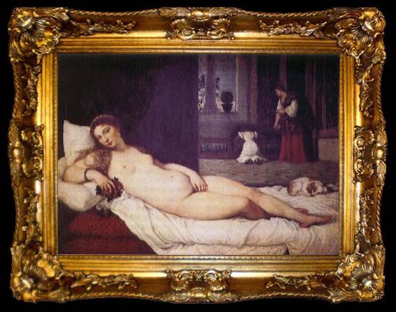 framed  Titian Venus Wuerbinnuo, ta009-2