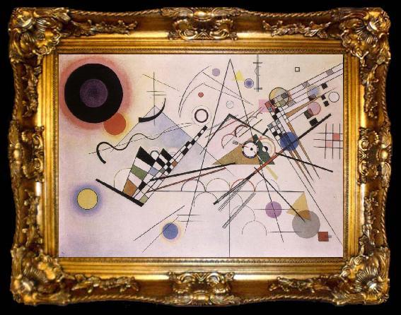 framed  Wassily Kandinsky composition vlll, ta009-2