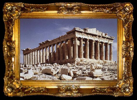 framed  unknow artist Parthenon, ta009-2
