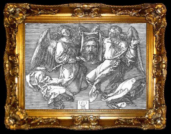 framed  Albrecht Durer Sudarium Displayed by Two Angels, ta009-2