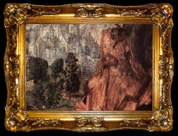 framed  Albrecht Durer Feast of the Rose Garlands, ta009-2