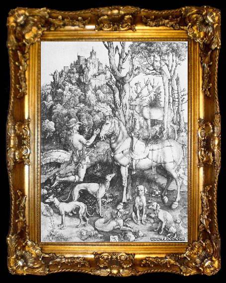 framed  Albrecht Durer St Eustace, ta009-2