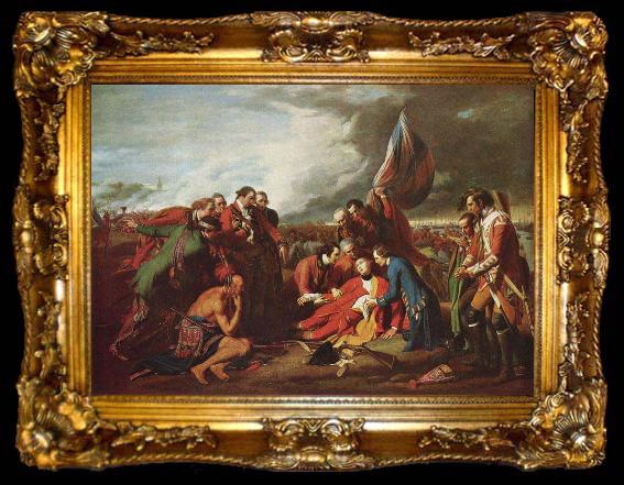 framed  Benjamin West The Death of General Wolfe,, ta009-2