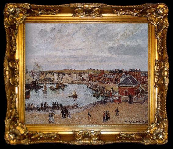 framed  Camille Pissarro port, ta009-2