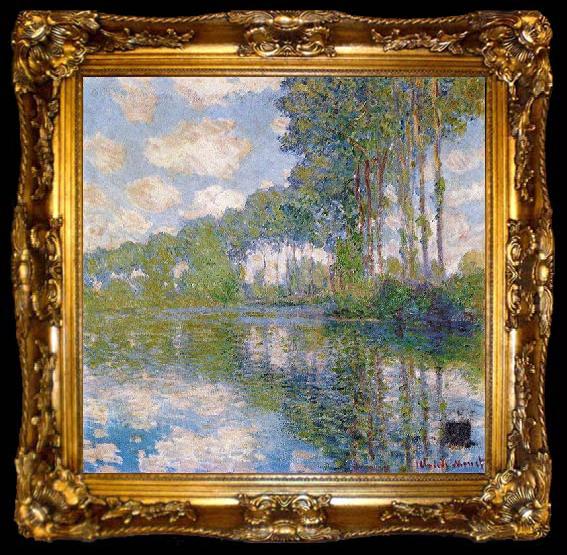 framed  Claude Monet Pappeln on the Epte,, ta009-2
