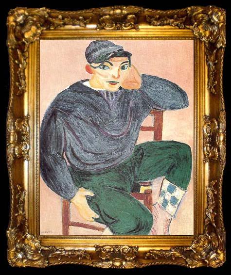 framed  Henri Matisse The Young Sailor II, ta009-2