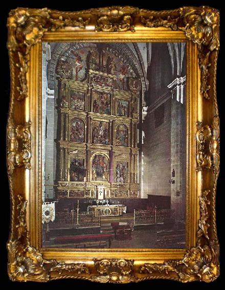 framed  JORDAN, Esteban Main Altar c, ta009-2