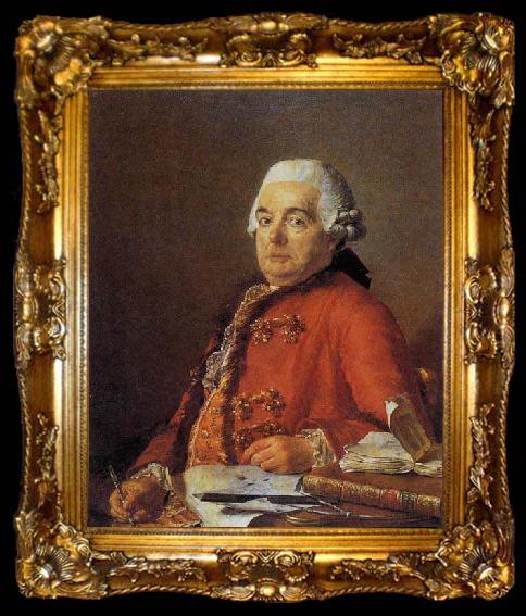 framed  Jacques-Louis  David Portrait of Jacques, ta009-2