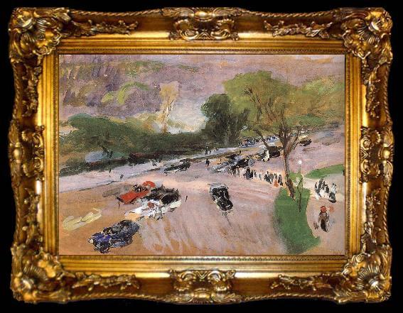 framed  Joaquin Sorolla New York s Central Park, ta009-2