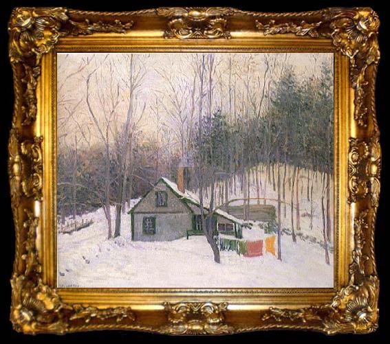framed  Lilla Cabot Perry A Snowy Monday, ta009-2
