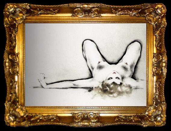 framed  Louis Lcart Breast story 12, ta009-2