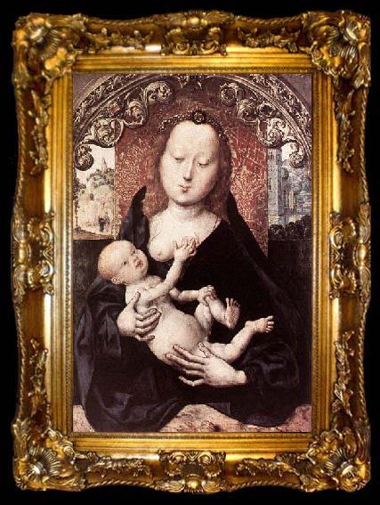 framed  MASTER of the St. Bartholomew Altar Virgin and Child, ta009-2