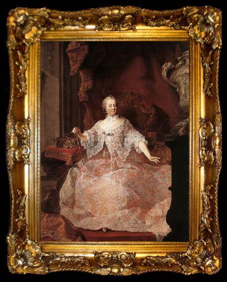 framed  MEYTENS, Martin van Empress Maria Theresa, ta009-2