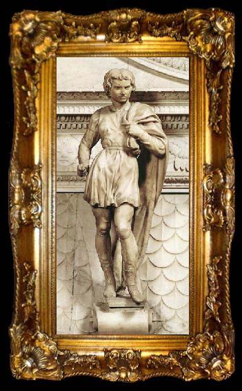 framed  Michelangelo Buonarroti St Proculus, ta009-2