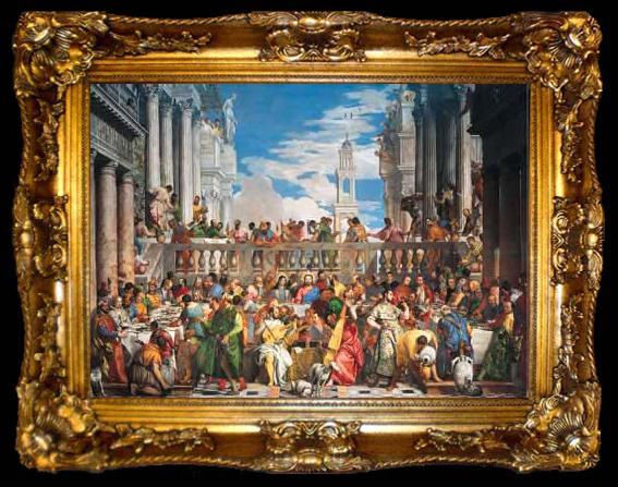 framed  Paolo Veronese The Wedding at Cana,, ta009-2