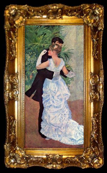 framed  Pierre-Auguste Renoir Dance in the City,, ta009-2