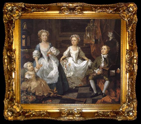 framed  William Hogarth Graham s children, ta009-2