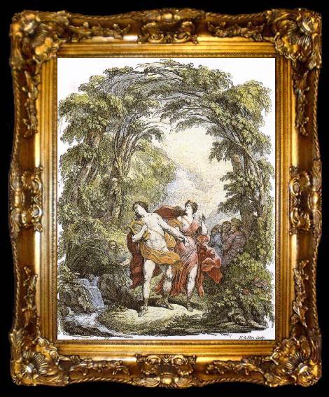 framed  baron grimm Orfeo ed Euridice, ta009-2