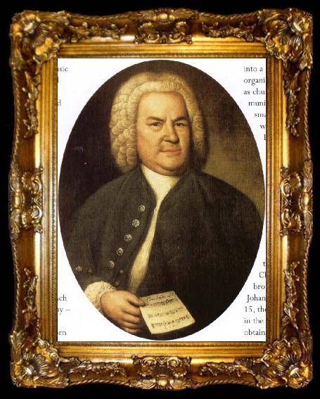 framed  franz schubert Johann Bach, ta009-2