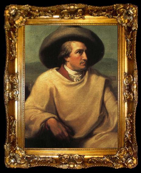framed  franz von schober the father of german romanticism, ta009-2