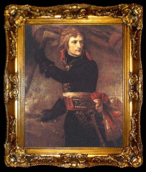 framed  unknow artist napoleon efter en malning av antoine jean gros, ta009-2