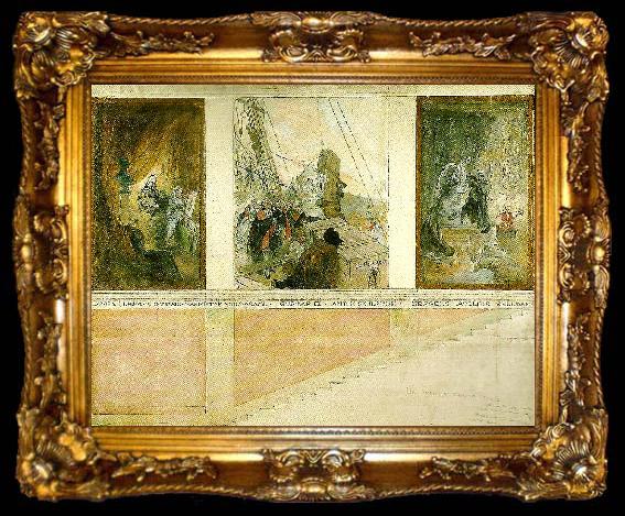 framed  Carl Larsson ur sveriges konsthistoria, ta009-2