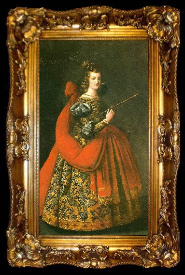 framed  Francisco de Zurbaran st. ursula, ta009-2