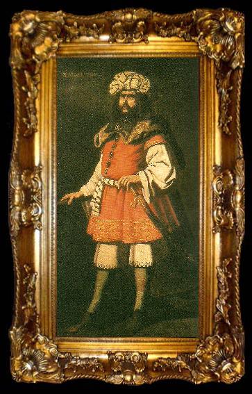 framed  Francisco de Zurbaran almanzor, ta009-2