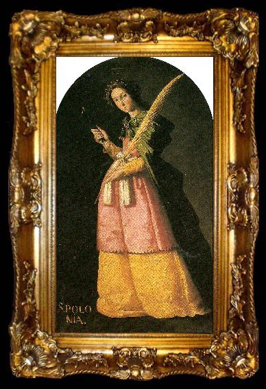 framed  Francisco de Zurbaran archangel st, gabriel., ta009-2