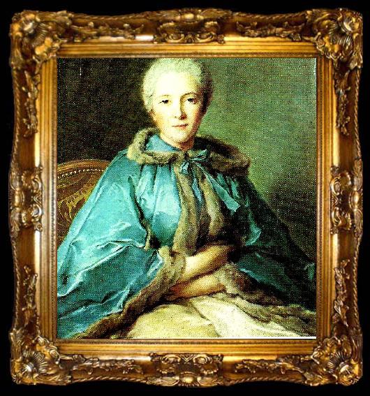 framed  Jean Marc Nattier the comtesse de tillieres, ta009-2