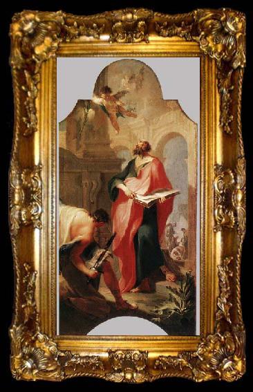 framed  MAULBERTSCH, Franz Anton St Paul, ta009-2