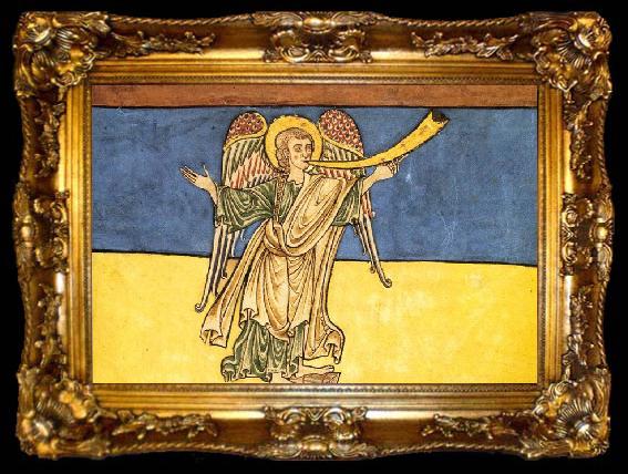 framed  unknow artist The Seventh Angel of the Apocalypse Proclaiming the Reign of the Lord, ta009-2