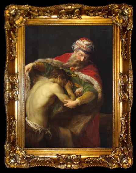 framed  BATONI, Pompeo Gleichnis vom verlorenen Sohn, ta009-2