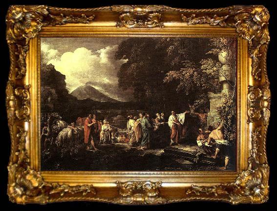 framed  Benjamin West Cicero Discovering the Tomb of Archimedes, ta009-2