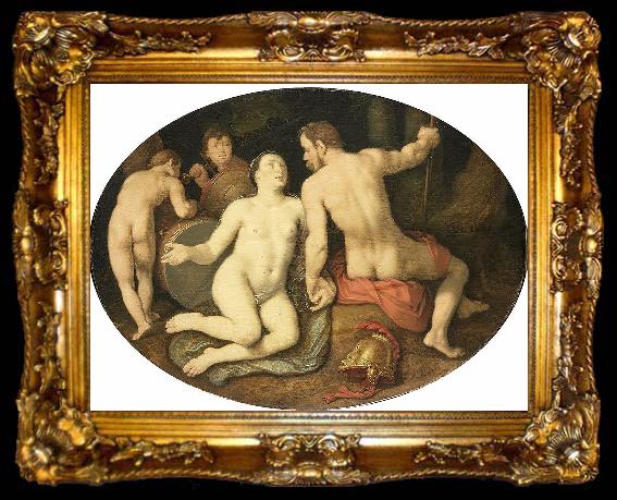 framed  CORNELIS VAN HAARLEM Venus and Mars, ta009-2