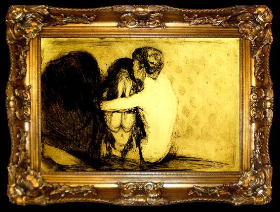 framed  Edvard Munch trost, ta009-2