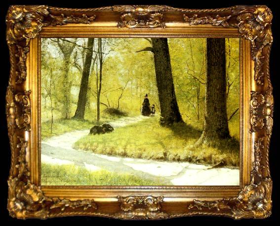framed  Eugene Jansson djurgarden, ta009-2