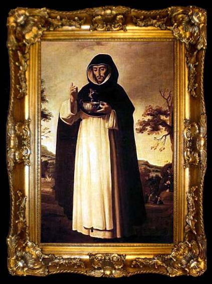 framed  Francisco de Zurbaran St. Louis Bertrand., ta009-2