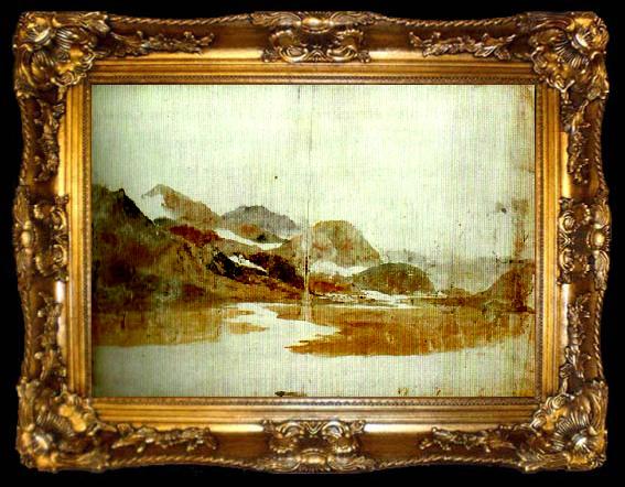 framed  J.M.W.Turner valley of the glaslyn, ta009-2