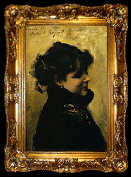 framed  John Singer Sargent Portrait of Eugenia Huici, ta009-2