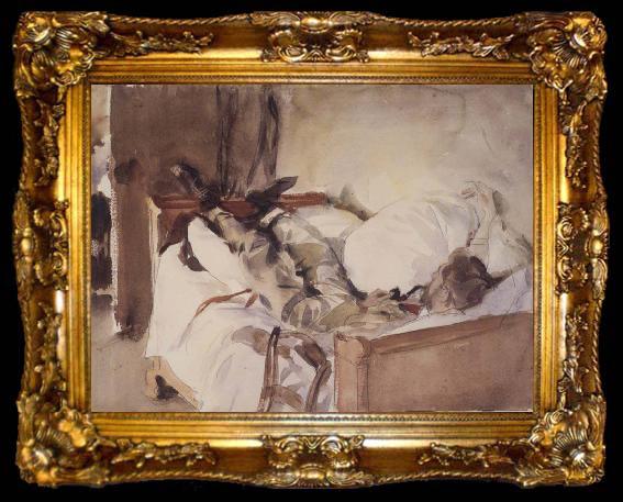 framed  John Singer Sargent In Switzerland, ta009-2