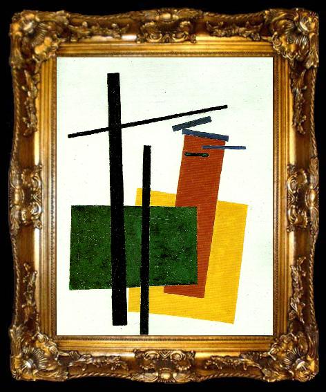 framed  Kazimir Malevich supremalism, ta009-2