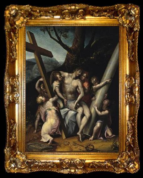 framed  Lavinia Fontana Christ with the Symbols of the Passion, ta009-2