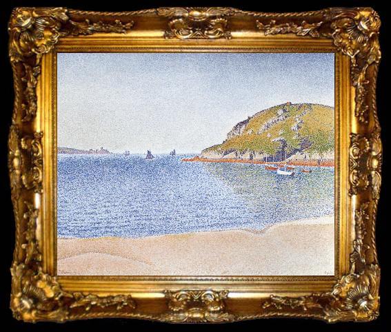 framed  Paul Signac saint cast opus, ta009-2